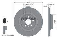 TEXTAR 92306805 Bremsscheibe