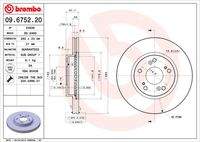 BREMBO 09675220 Bremsscheibe