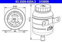 ATE 03350802643 Ausgleichsbehälter, Bremsflüssigkeit