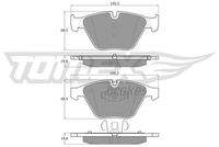 TOMEX Brakes TX13251 Bremsbelagsatz, Scheibenbremse