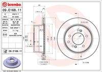 BREMBO 09E16811 Bremsscheibe