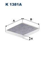 FILTRON K1381A Filter, Innenraumluft