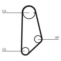 CONTINENTAL CTAM CT635 Zahnriemen