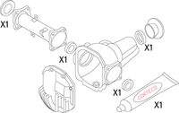 CORTECO 19536138 Dichtungssatz, Differential