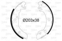 VALEO 562538 Bremsbackensatz