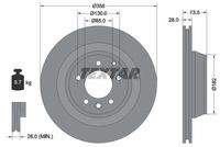 TEXTAR 92151403 Bremsscheibe