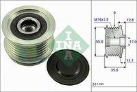 Schaeffler INA 535004110 Generatorfreilauf