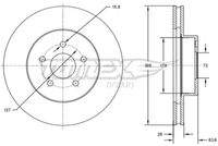 TOMEX Brakes TX7223 Bremsscheibe