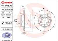 BREMBO 08B41311 Bremsscheibe