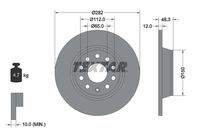 TEXTAR 92140803 Bremsscheibe