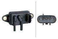 HELLA 6PP009409411 Sensor, Abgasdruck