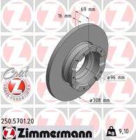 ZIMMERMANN 250570120 Bremsscheibe