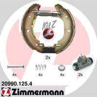 ZIMMERMANN 209901254 Bremsbackensatz