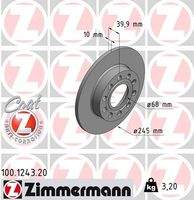 ZIMMERMANN 100124320 Bremsscheibe