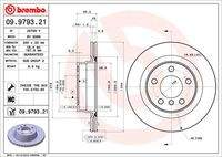 BREMBO 09979321 Bremsscheibe