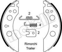 METELLI 530592 Bremsbackensatz