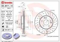 BREMBO 0984111X Bremsscheibe