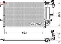 DENSO DCN44007 Kondensator, Klimaanlage
