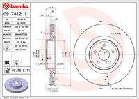 BREMBO 09781211 Bremsscheibe