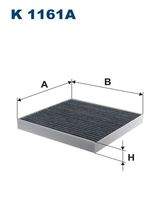 FILTRON K1161A Filter, Innenraumluft