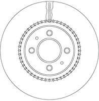 TRW DF6904 Bremsscheibe