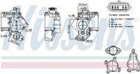 NISSENS 98463 AGR-Ventil