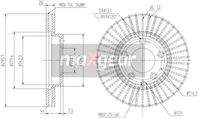 MAXGEAR 192387 Bremsscheibe