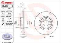 BREMBO 09557410 Bremsscheibe