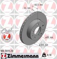 ZIMMERMANN 180301120 Bremsscheibe