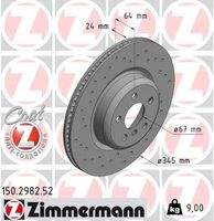 ZIMMERMANN 150298252 Bremsscheibe