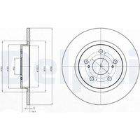 DELPHI BG4200C Bremsscheibe
