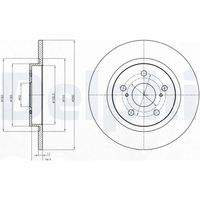 DELPHI BG4200C Bremsscheibe