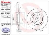 BREMBO 09E52011 Bremsscheibe