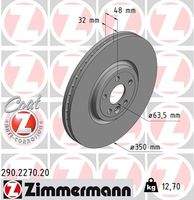 ZIMMERMANN 290227020 Bremsscheibe