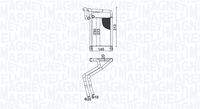MAGNETI MARELLI 350218488000 Wärmetauscher, Innenraumheizung