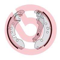 BREMBO S68548 Bremsbackensatz