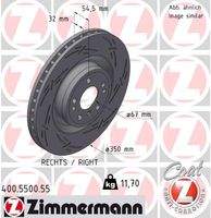 ZIMMERMANN 400550055 Bremsscheibe