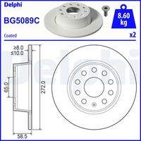 DELPHI BG5089C Bremsscheibe