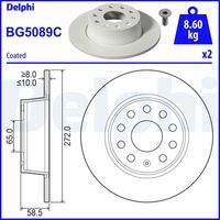 DELPHI BG5089C Bremsscheibe