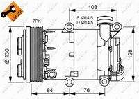 NRF 32410 Kompressor, Klimaanlage