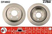 TRW DF4802 Bremsscheibe