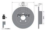 TEXTAR 92326403 Bremsscheibe