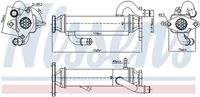 NISSENS 989328 Kühler, Abgasrückführung