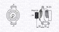 MAGNETI MARELLI 063358061010 Generator