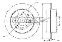 TOMEX Brakes TX7232 Bremsscheibe