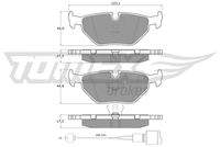 TOMEX Brakes TX10701 Bremsbelagsatz, Scheibenbremse