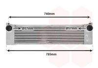 VAN WEZEL 30004473 Ladeluftkühler