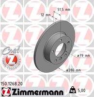 ZIMMERMANN 150126820 Bremsscheibe