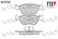 FTE BL1277A2 Bremsbelagsatz, Scheibenbremse