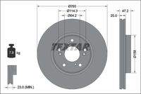 TEXTAR 92321303 Bremsscheibe